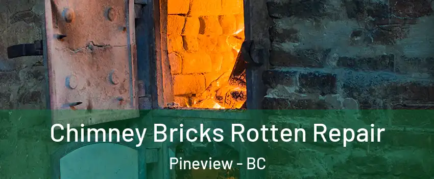  Chimney Bricks Rotten Repair Pineview - BC