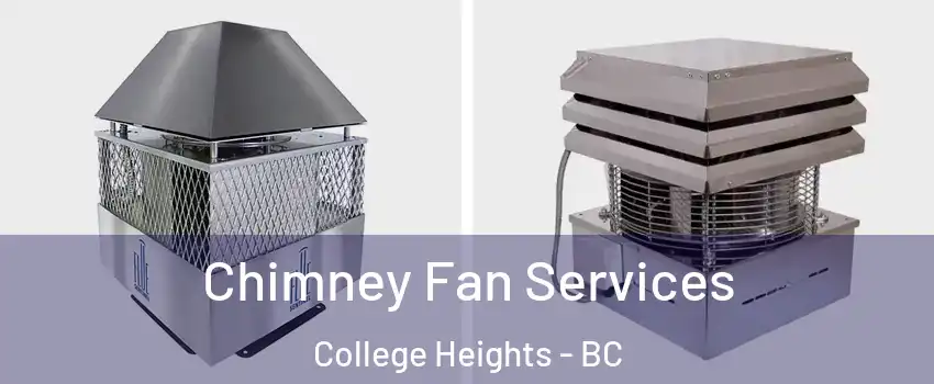  Chimney Fan Services College Heights - BC