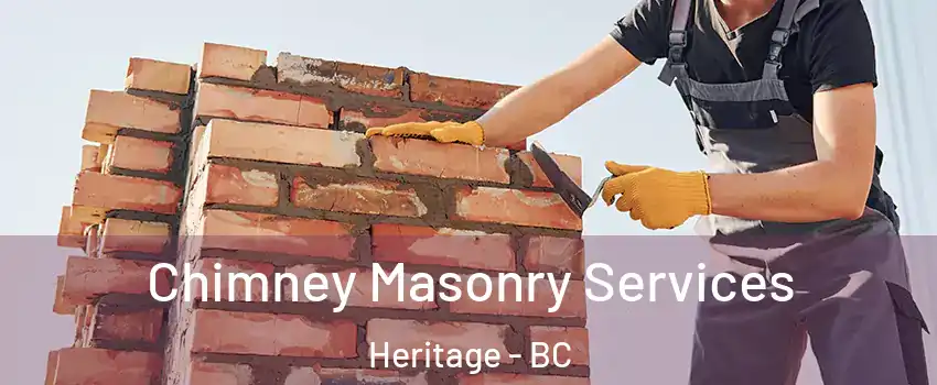  Chimney Masonry Services Heritage - BC