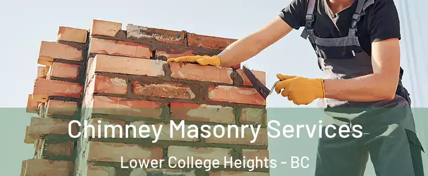  Chimney Masonry Services Lower College Heights - BC