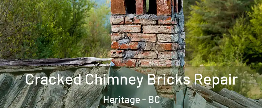  Cracked Chimney Bricks Repair Heritage - BC