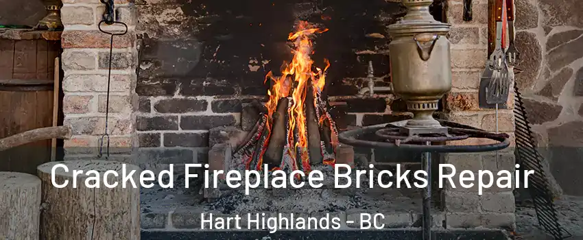  Cracked Fireplace Bricks Repair Hart Highlands - BC