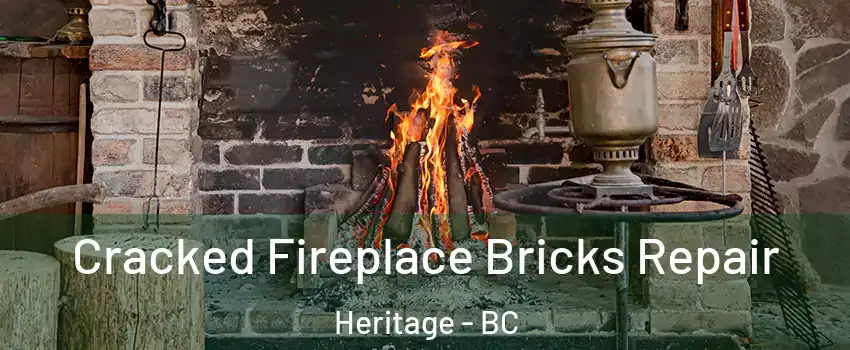  Cracked Fireplace Bricks Repair Heritage - BC