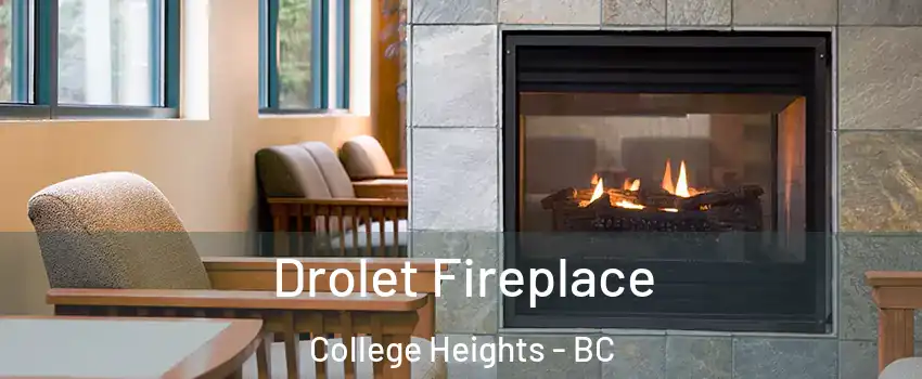  Drolet Fireplace College Heights - BC