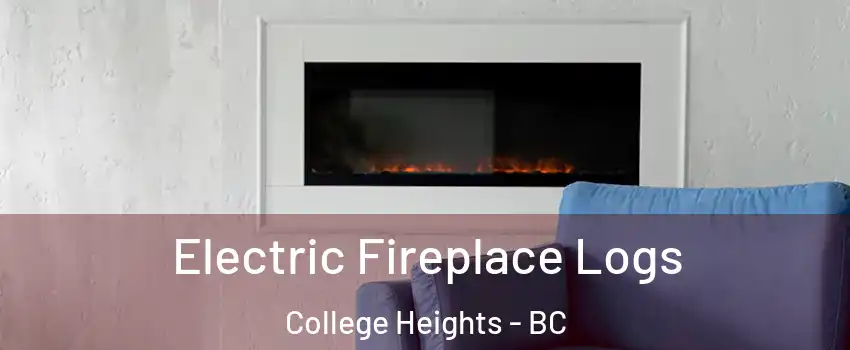  Electric Fireplace Logs College Heights - BC