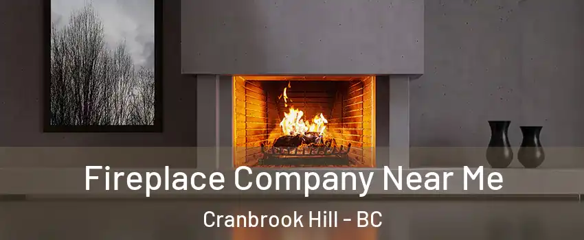  Fireplace Company Near Me Cranbrook Hill - BC