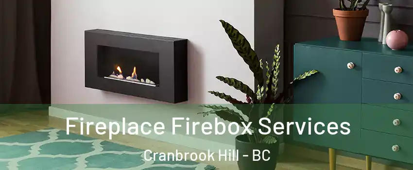  Fireplace Firebox Services Cranbrook Hill - BC