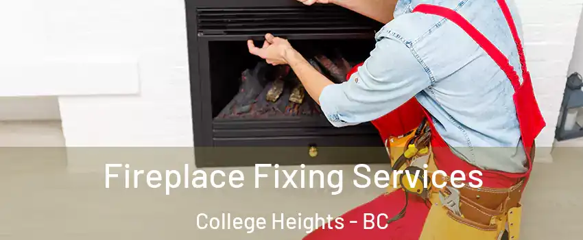  Fireplace Fixing Services College Heights - BC