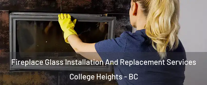  Fireplace Glass Installation And Replacement Services College Heights - BC