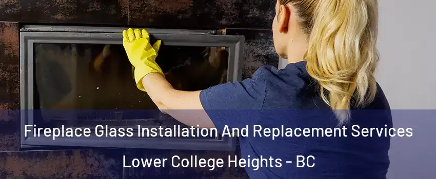  Fireplace Glass Installation And Replacement Services Lower College Heights - BC