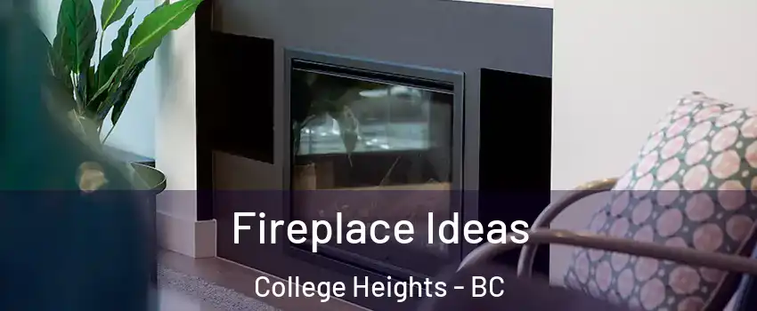  Fireplace Ideas College Heights - BC