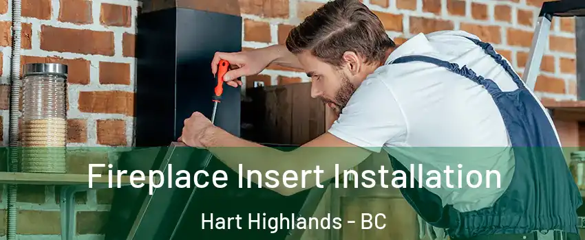  Fireplace Insert Installation Hart Highlands - BC