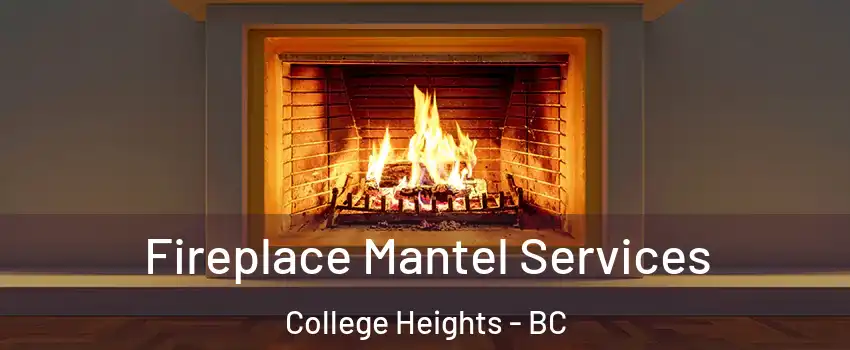  Fireplace Mantel Services College Heights - BC