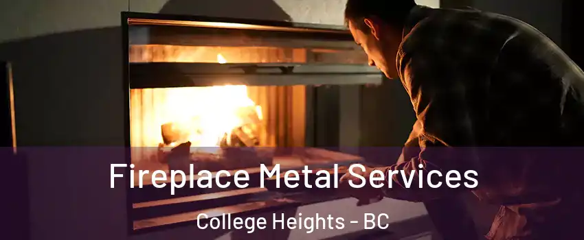  Fireplace Metal Services College Heights - BC