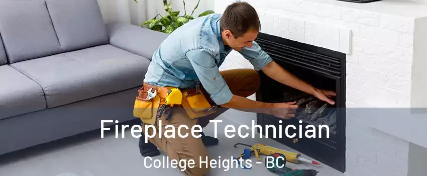  Fireplace Technician College Heights - BC