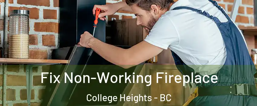  Fix Non-Working Fireplace College Heights - BC