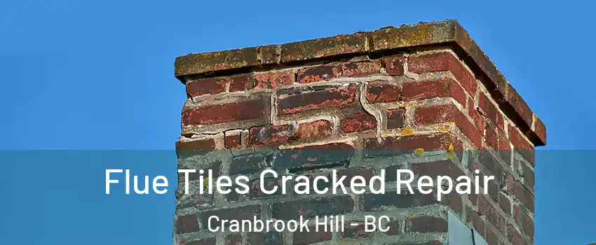  Flue Tiles Cracked Repair Cranbrook Hill - BC