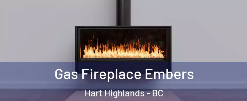  Gas Fireplace Embers Hart Highlands - BC