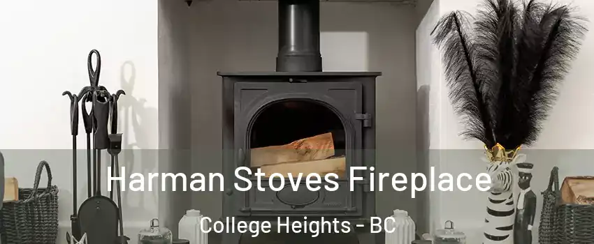  Harman Stoves Fireplace College Heights - BC