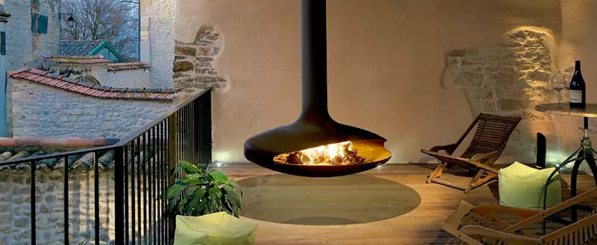 Bioethanol Hanging Fireplace Installation Services in Prince George, BC