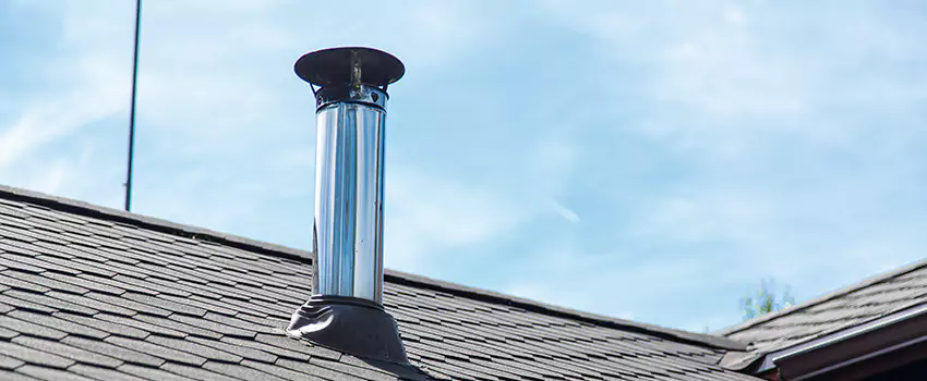 Outdoor Metal Chimney Installation in Prince George, British Columbia