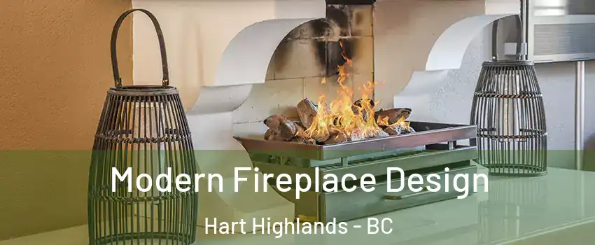  Modern Fireplace Design Hart Highlands - BC