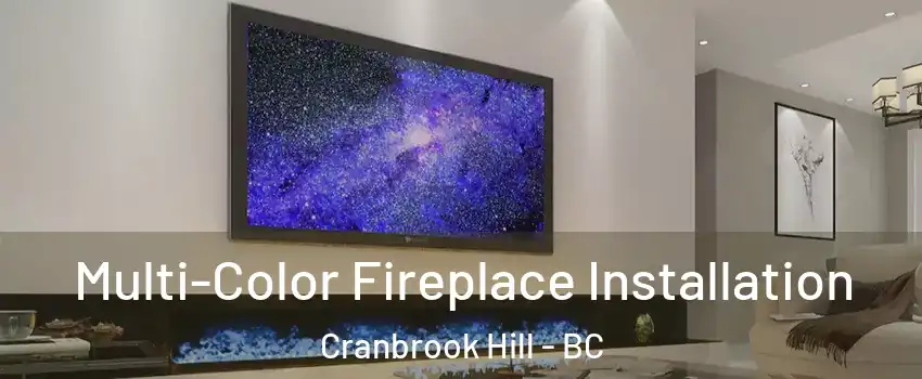  Multi-Color Fireplace Installation Cranbrook Hill - BC