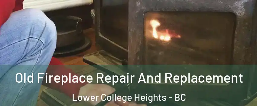  Old Fireplace Repair And Replacement Lower College Heights - BC