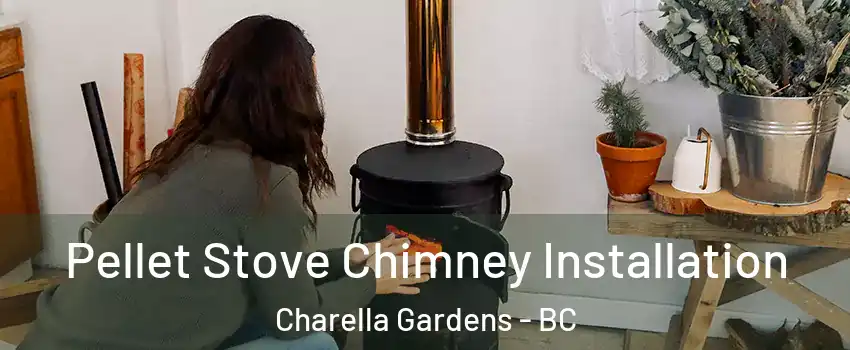  Pellet Stove Chimney Installation Charella Gardens - BC