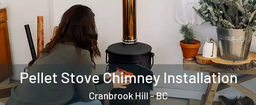  Pellet Stove Chimney Installation Cranbrook Hill - BC