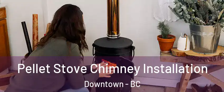  Pellet Stove Chimney Installation Downtown - BC