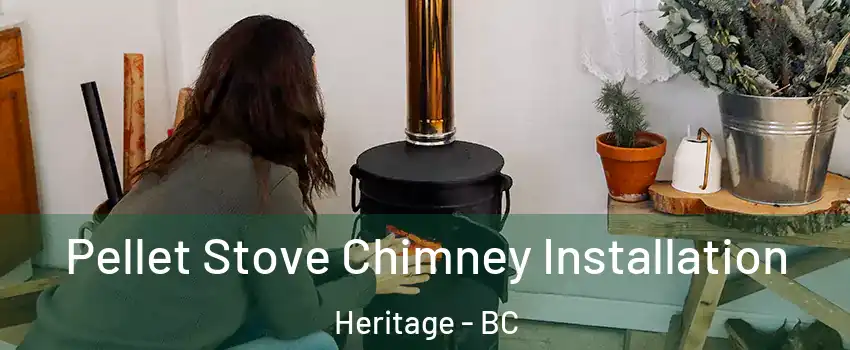  Pellet Stove Chimney Installation Heritage - BC