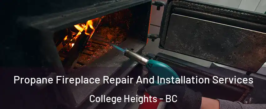  Propane Fireplace Repair And Installation Services College Heights - BC