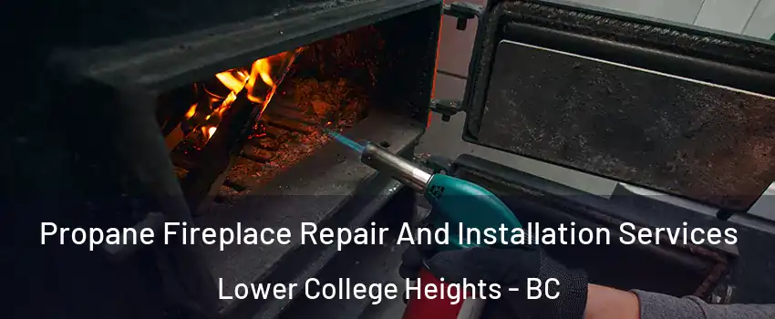  Propane Fireplace Repair And Installation Services Lower College Heights - BC