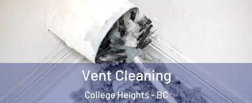  Vent Cleaning College Heights - BC