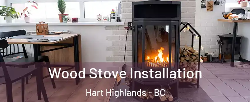  Wood Stove Installation Hart Highlands - BC